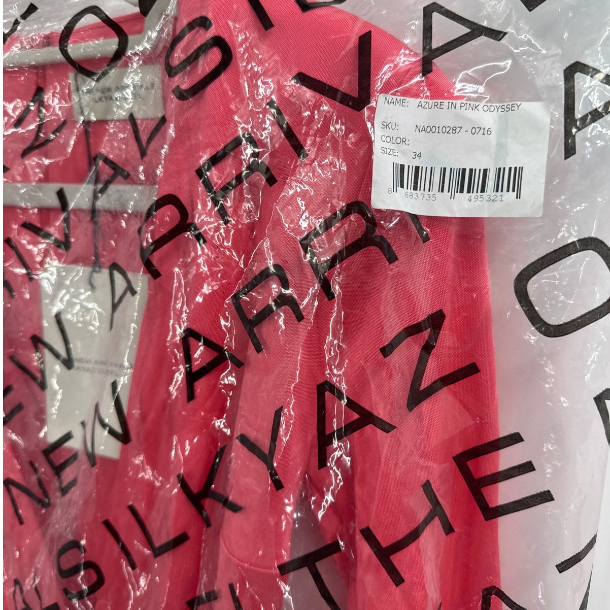 The New Arrivals Ilkyaz Ozel Pink Odyssey Azure Mini Dress Size 34 Xs — image 4 of 8